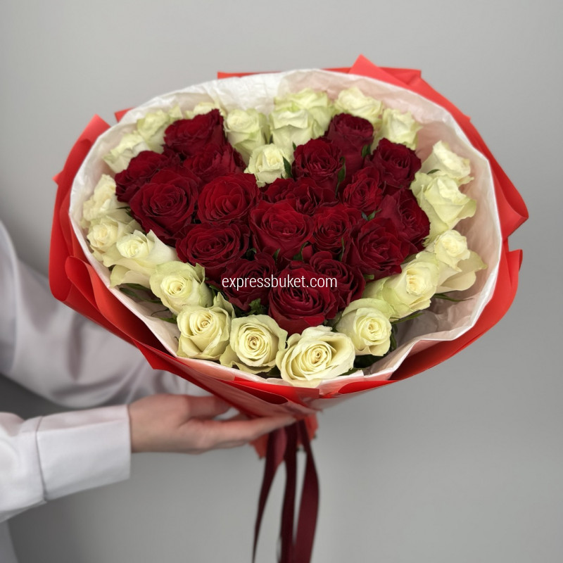 Сердце в цветах